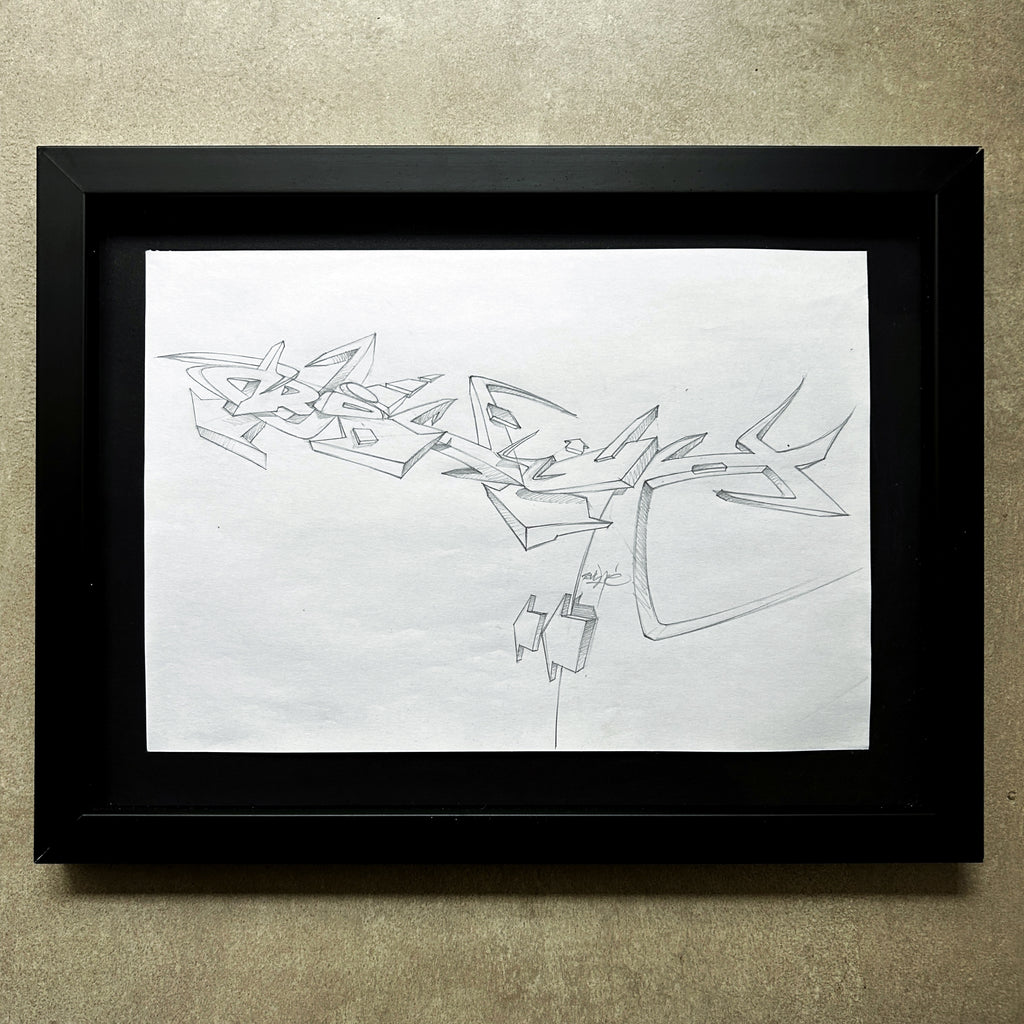 Vintage wildstyle sketch 1998