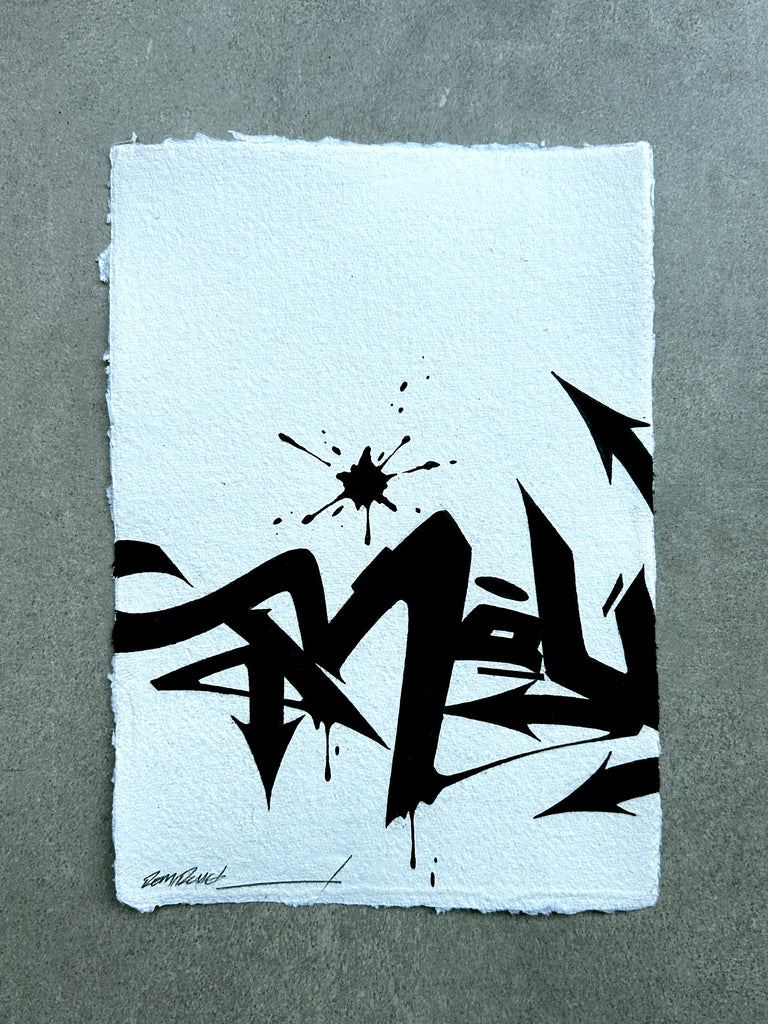 Rough black letter sketch 02