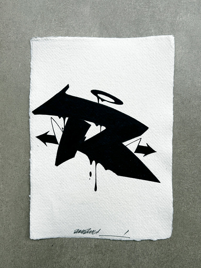 Rough black letter sketch 03